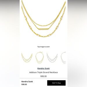 Kendra Scott Addison necklace